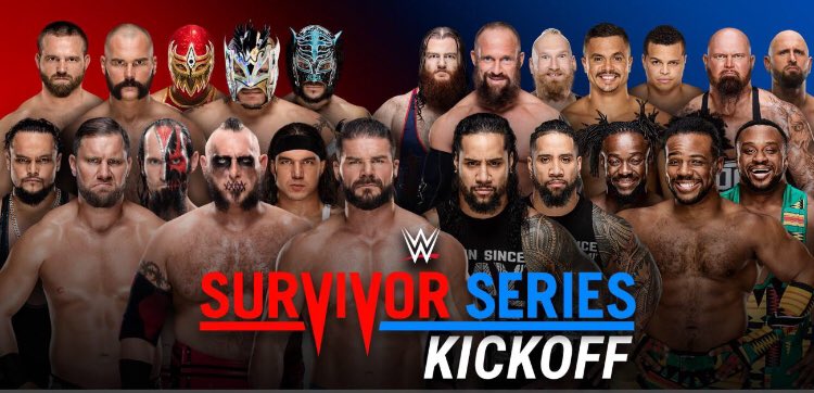 WWE Survivor Series 2018 The Revival Lucha house Party B Team Ascension Chad Gable Bobby Roode Sanity Primo Epico Luke Gallows Karl Anderson The Usos The New Day