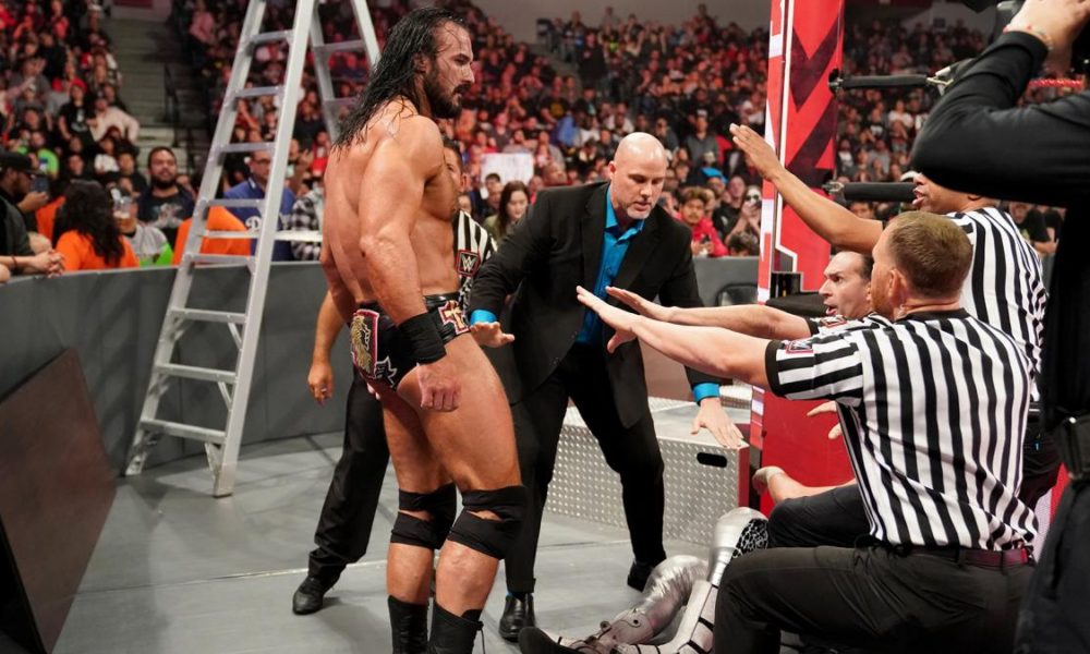 Raw Drew McIntyre Dolph Ziggler Adam Pearce