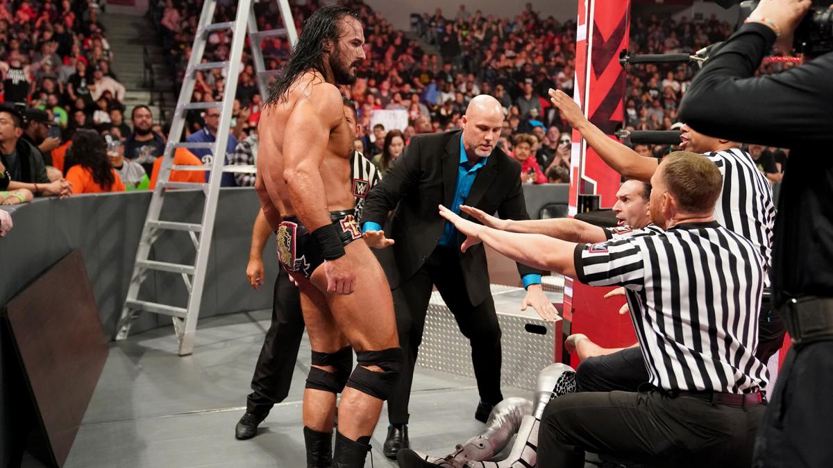 Raw Drew McIntyre Dolph Ziggler Adam Pearce