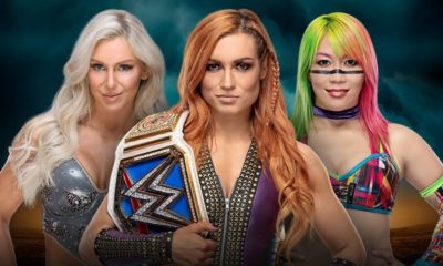 WWE TLC Asuka Becky Lynch Charlotte Flair