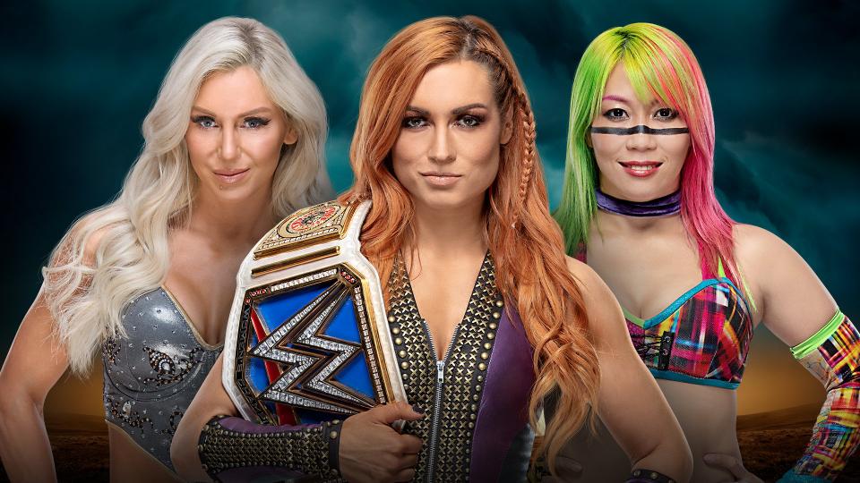 WWE TLC Asuka Becky Lynch Charlotte Flair