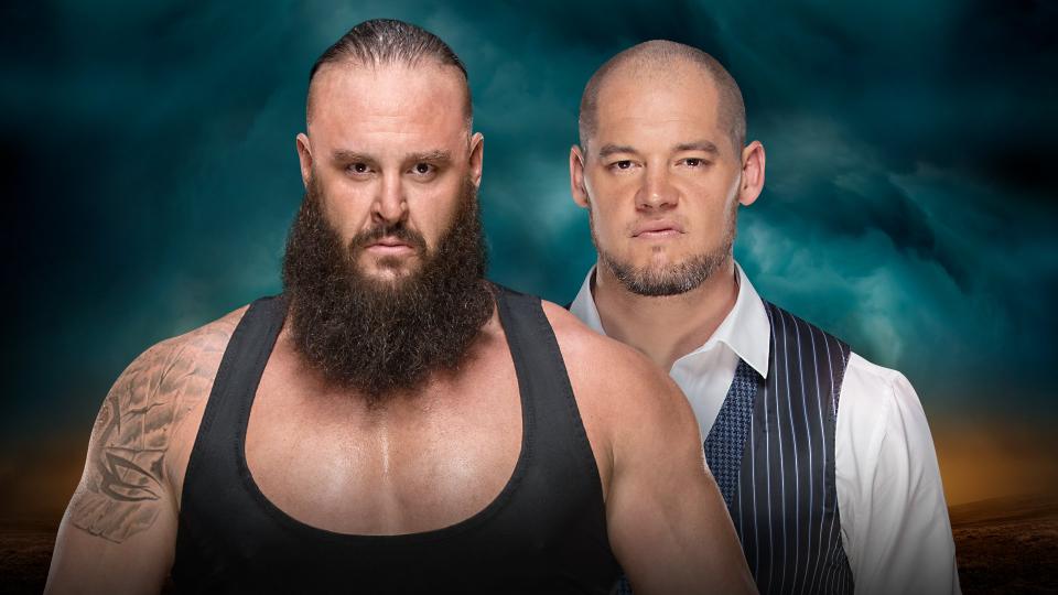 WWE TLC Braun Strowman Baron Corbin