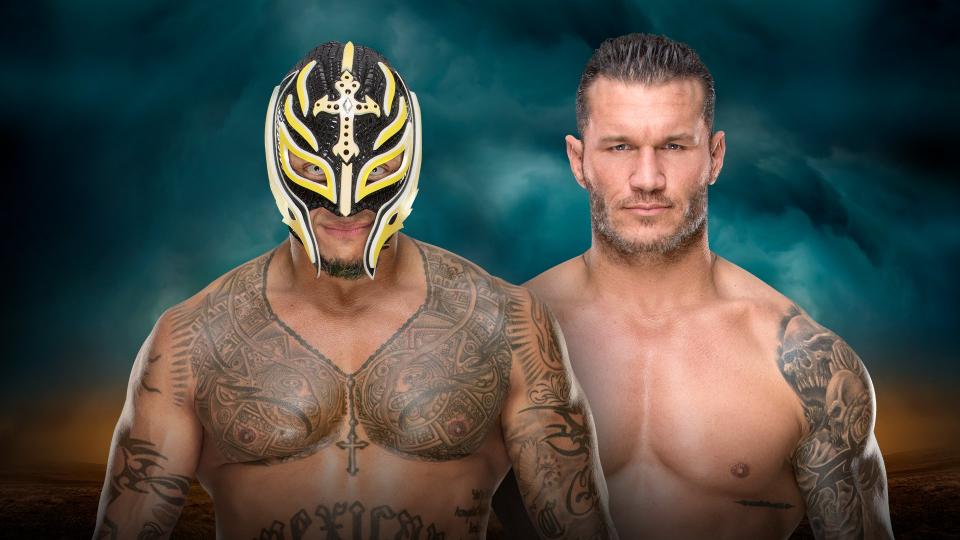 WWE TLC Randy Orton Rey Mysterio Chairs Match