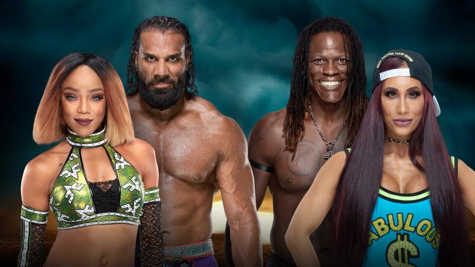 WWE TLC WWE MMC Alicia Fox Jidner Mahal Carmella R Truth