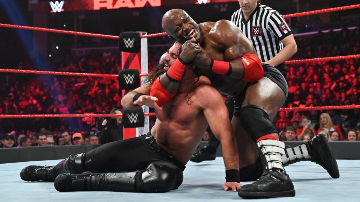 Bobby Lashley Seth Rollins WWE Raw