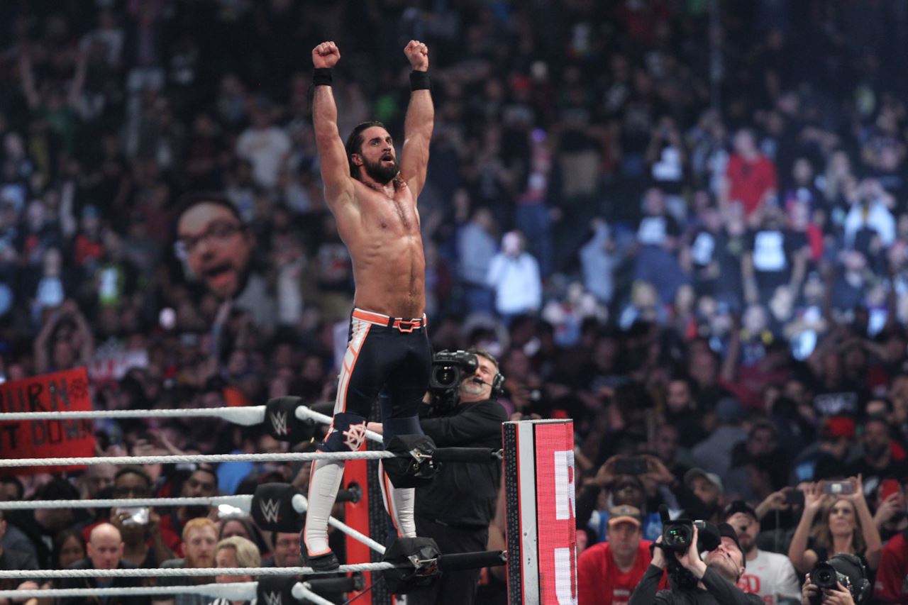 WWE Royal Rumble Seth Rollins