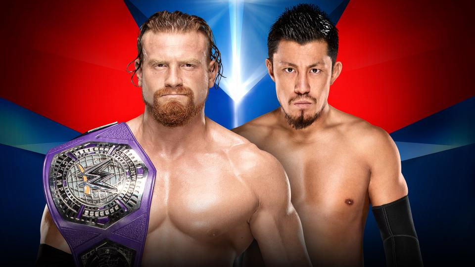 Buddy Murphy Akira tozawa WWE Elimination Chamber Results