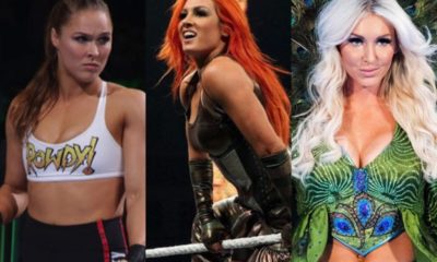 Ronda Rousey Becky Lynch Charlotte Flair