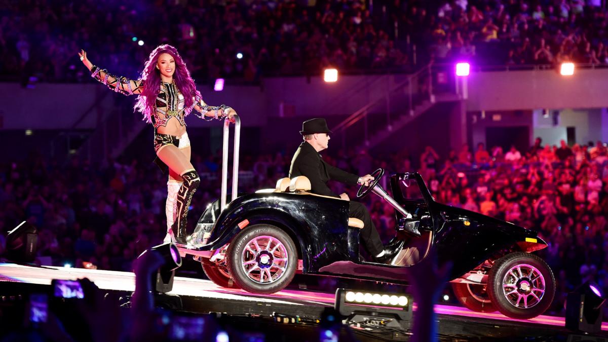 Sasha Banks WWE WrestleMannia Women