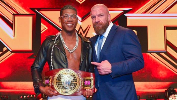Velveteen Dream WWE NXT North American Champion Triple H