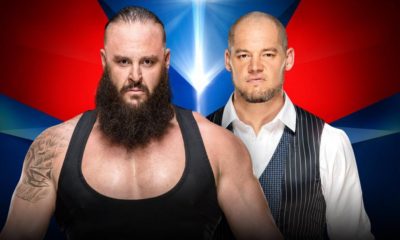 WWE Elimination Chamber Braun Strowman Baron Corbin