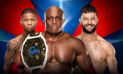 WWE Elimination Chamber Lio Rush Bobby Lashley Finn Balor