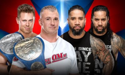 WWE Elimination Chamber Shane McMahon The Miz The Usos