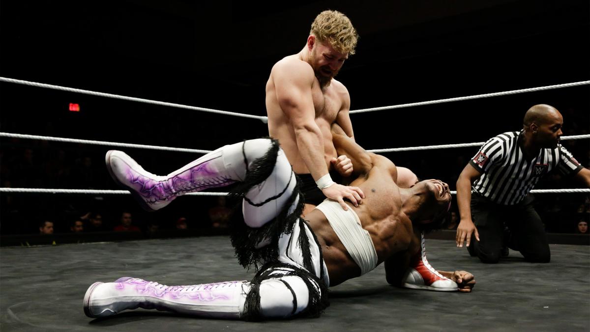 WWE Worlds Collide Tyler Bate Velveteen Dream