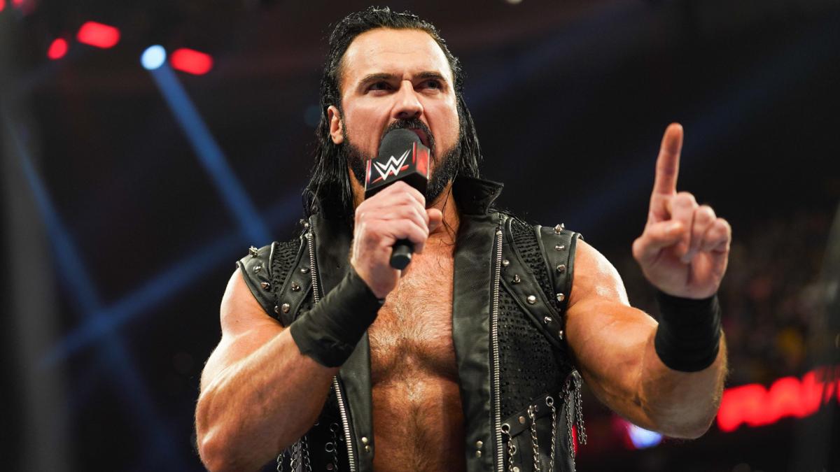 Drew McIntyre WWE Raw