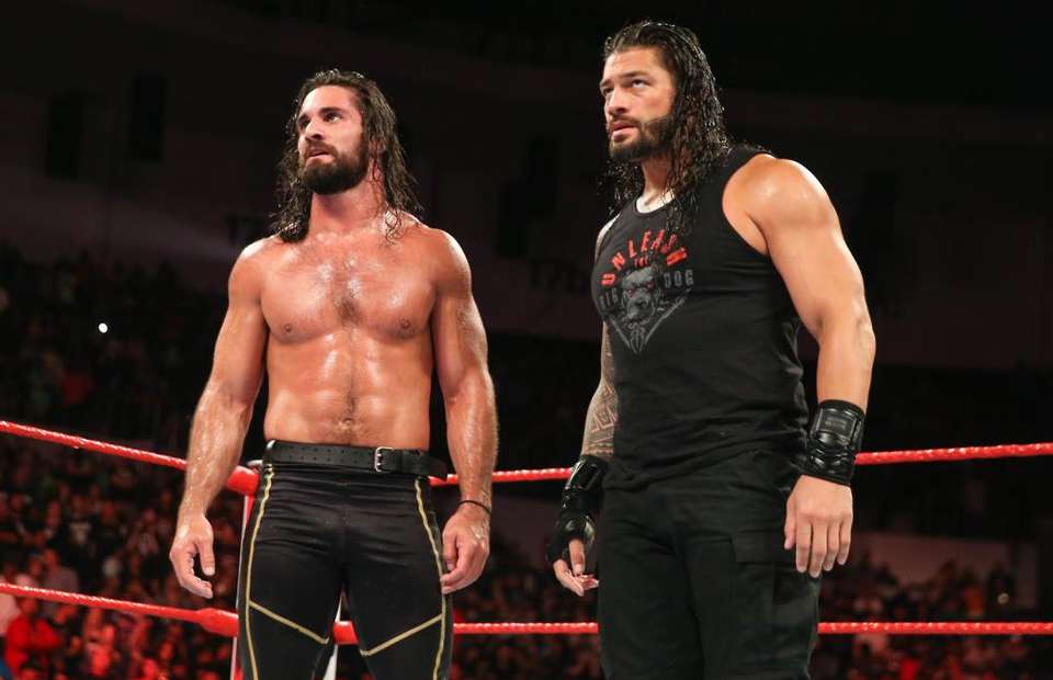 Roman Reigns Seth Rollins WWE