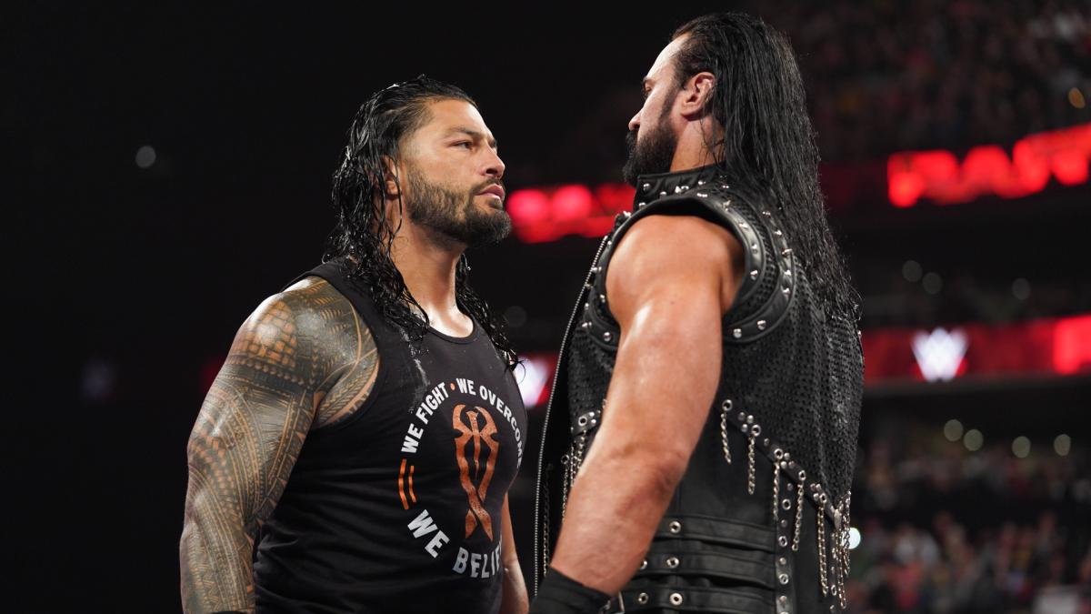 Roman Reigns WWE Drew McIntyre