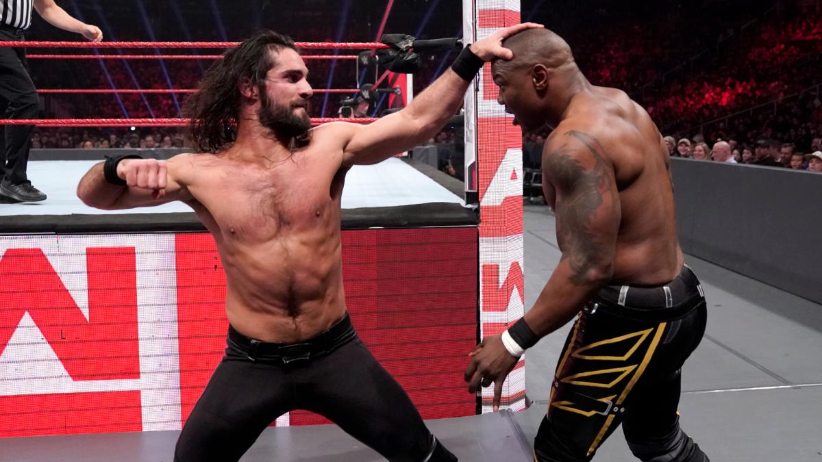 WWE Raw Seth Rollins Shelton Benjamin