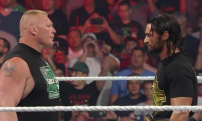 WWE WrestleMania Brock Lesnar Seth Rollins