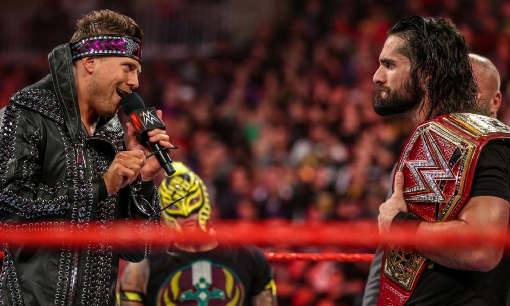 WWE Raw Seth Rollins The Miz
