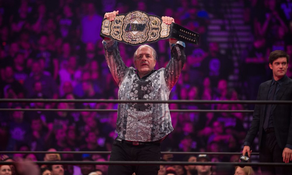 AEW Double Or Nothing Bret Hart Credit Ricky Havlik