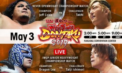 New Japan Wrestling Dontaku Night 1 Results
