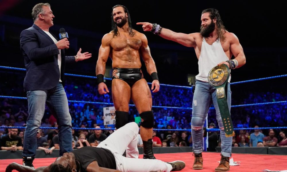 WWE Smackdown Elias R-Truth Shane McMahon Drew McIntyre