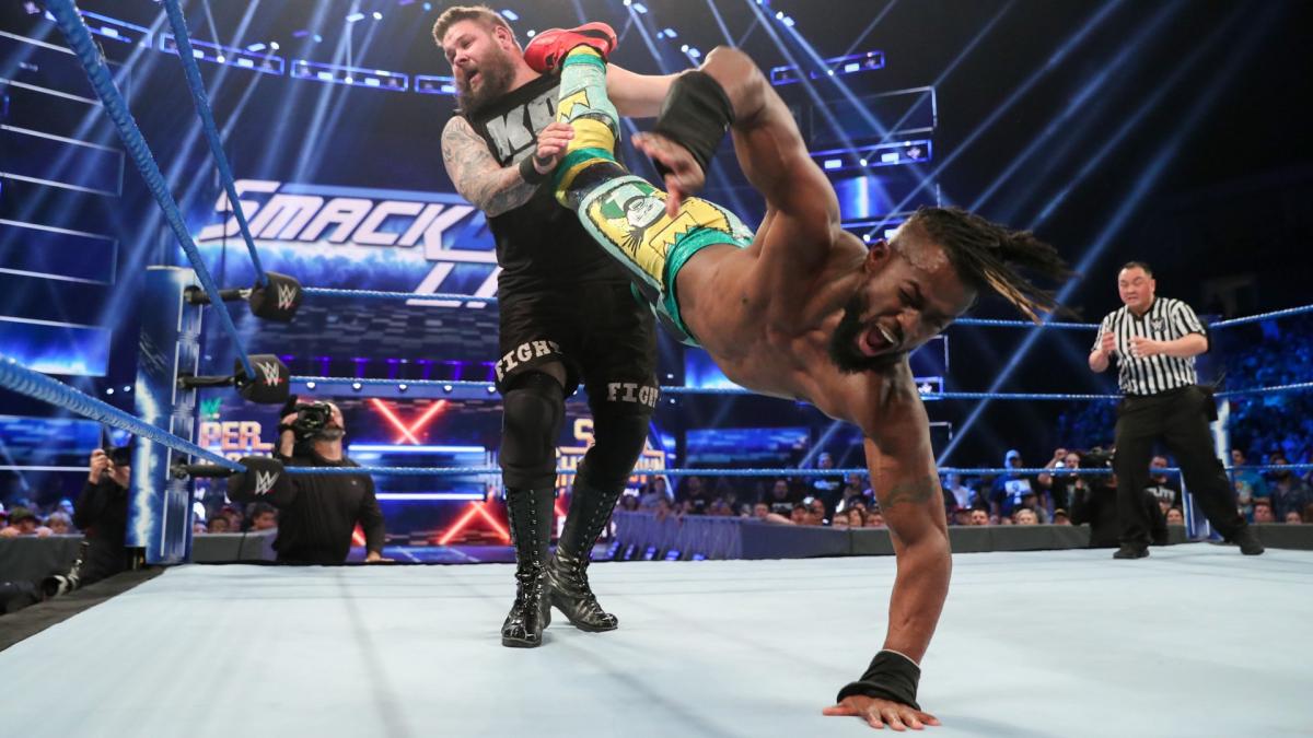 WWE Smackdown Live Kofi Kingston Kevin Owens