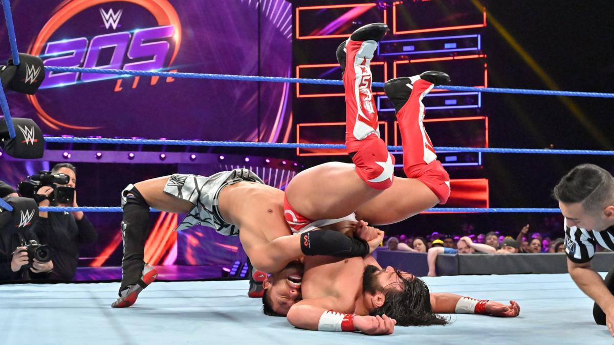 WWE 205 Live Akira Tozawa Tony Nese