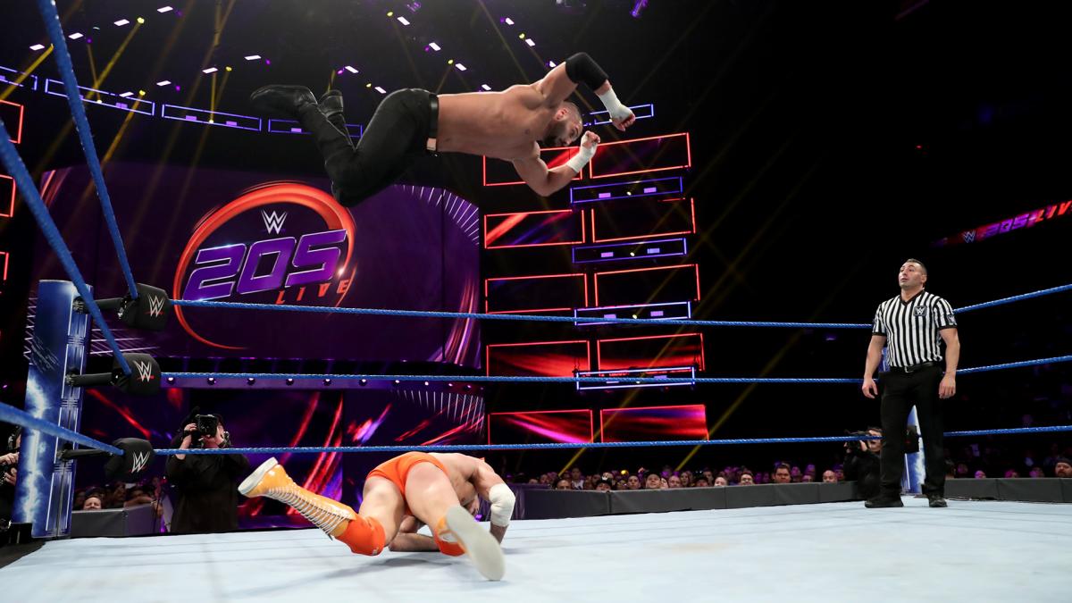 WWE 205 Live Ariya Daivara Oney Lorcan