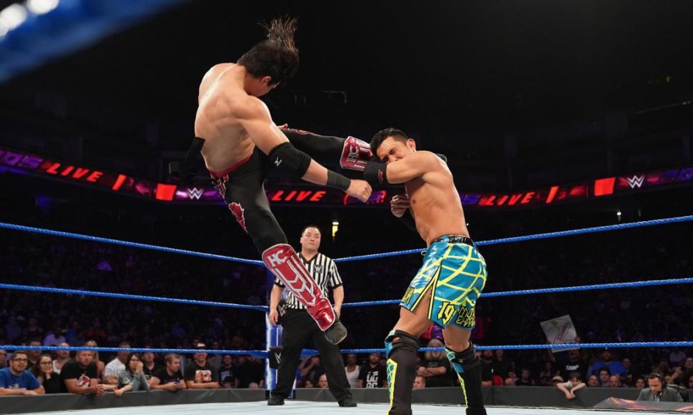 WWE 205 Live Humberto Carrillo Akira Tozawa