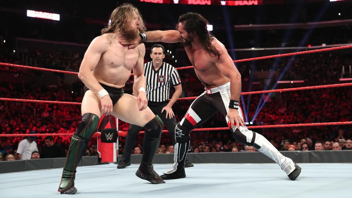 WWE RAW Daniel Bryan Seth Rollins