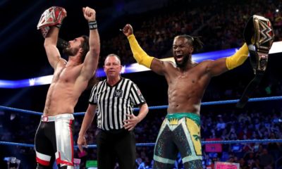 WWE SMackdown Seth Rollins Kofi Kingston