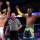 WWE SMackdown Seth Rollins Kofi Kingston