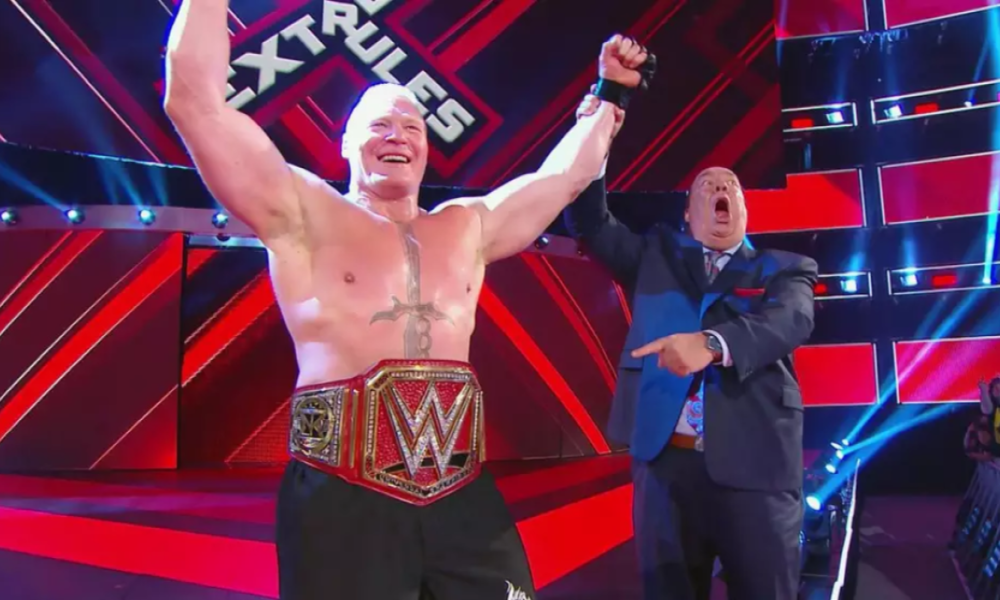 WWE Brock Lesnar Seth Rollins Extreme Rules