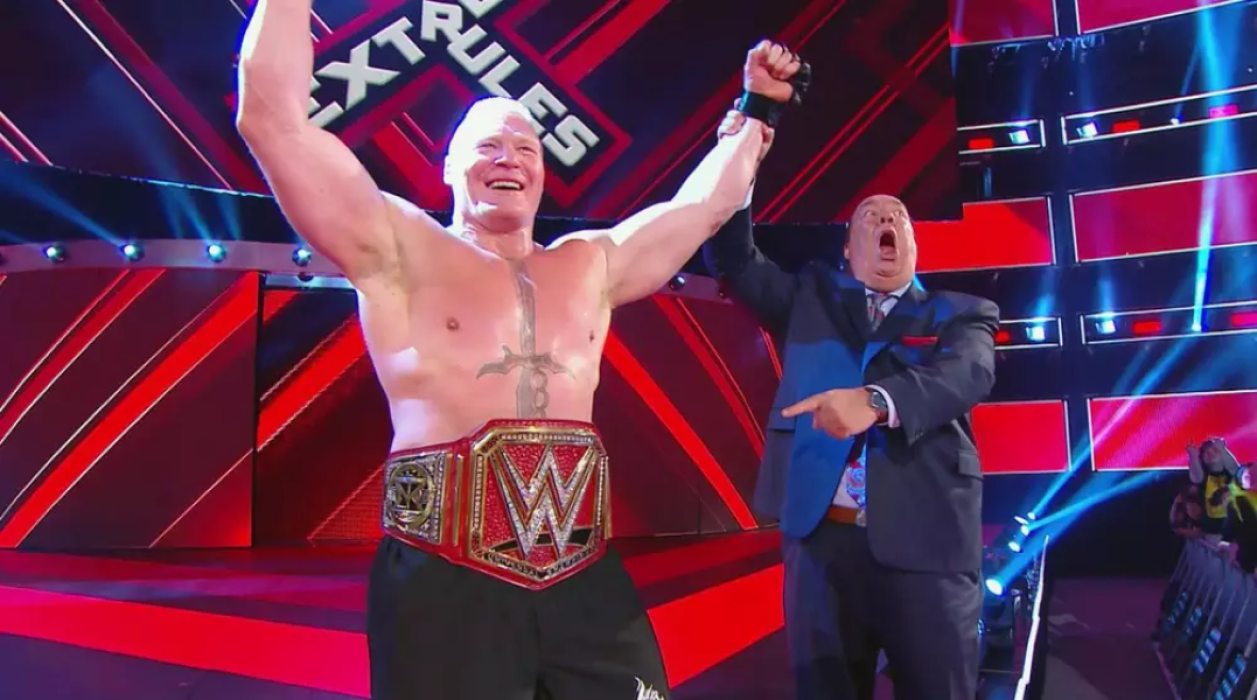WWE Brock Lesnar Seth Rollins Extreme Rules