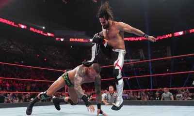 WWE Raw Seth Rollins Randy Orton