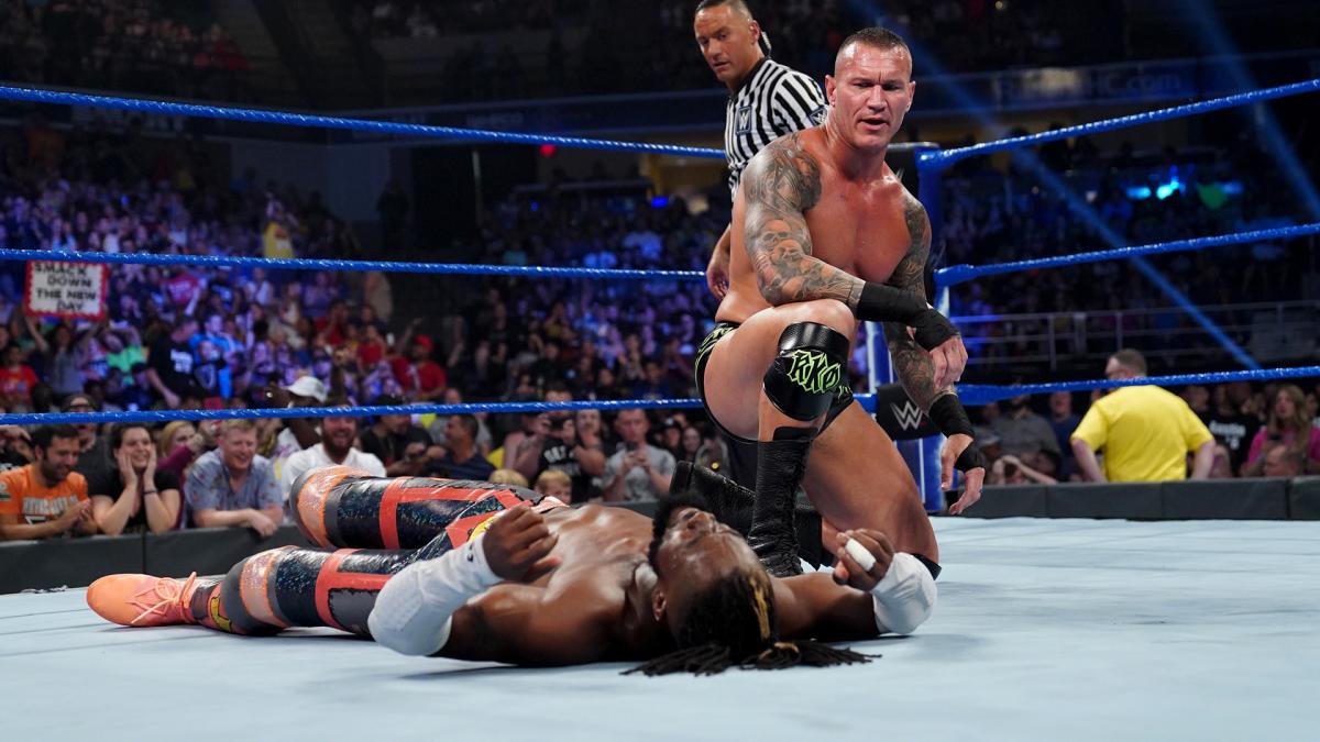 WWE Smackdown Randy Orton Kofi Kingston
