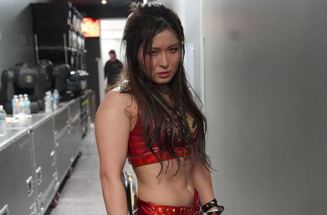 WWE NXT Io Shirai Heel Red
