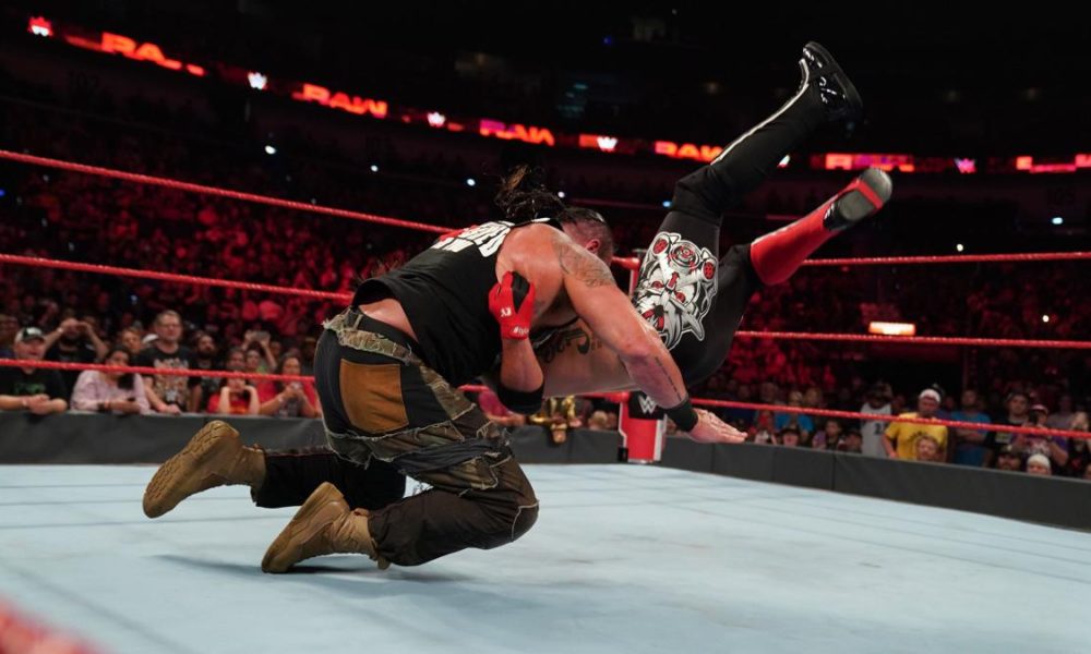 WWE RAW Braun Strowman AJ Styles