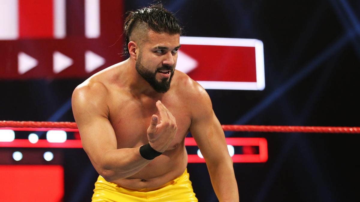 WWE Raw Andrade