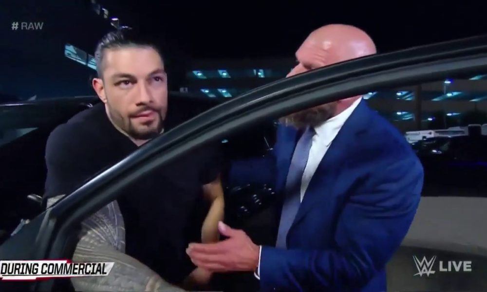 WWE Roman Reigns Car Scene