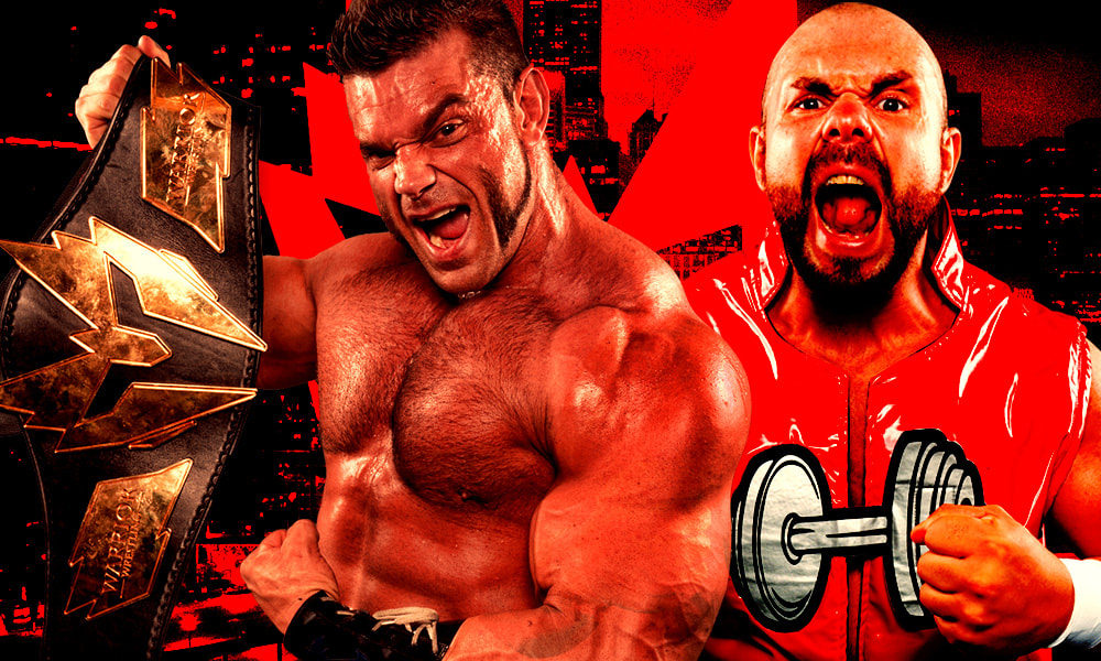 Warrior Wrestling Six Brian Cage Michael Elgin