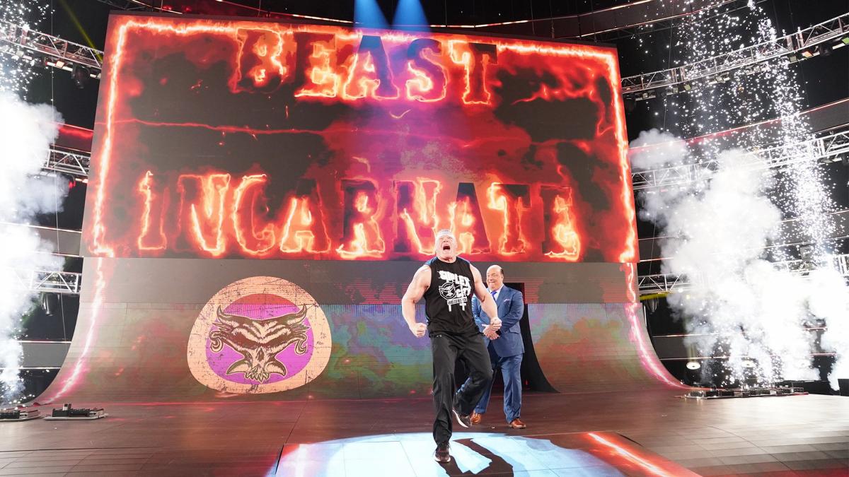 Brock Lesnar WWE Raw