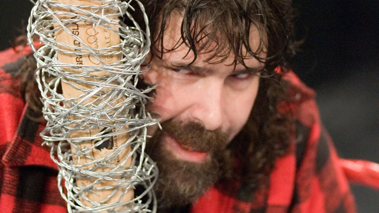 Mick Foley Barbed Wire Bat