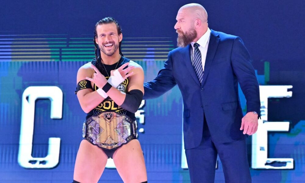 Adam Cole WWE Raw Triple H