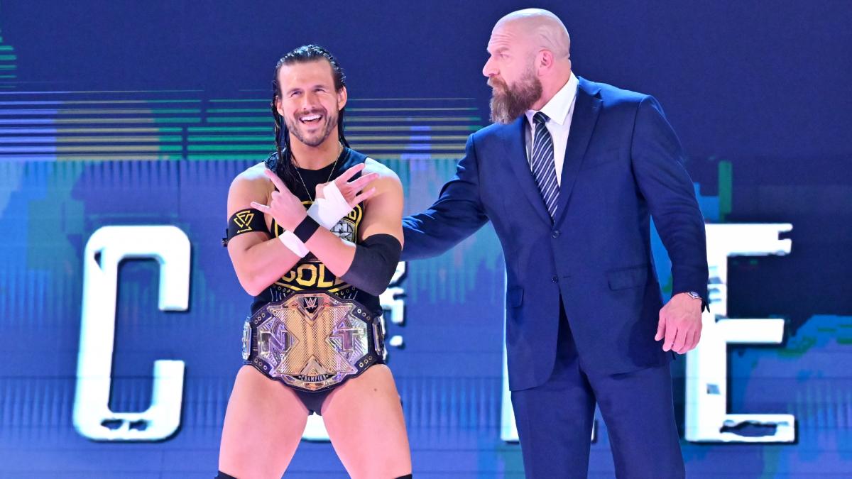 Adam Cole WWE Raw Triple H