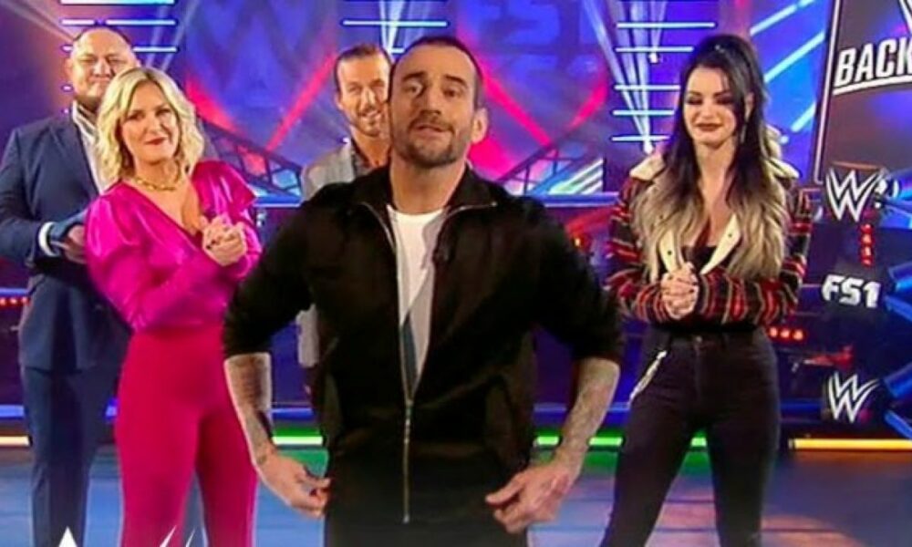 CM Punk WWE Backstage