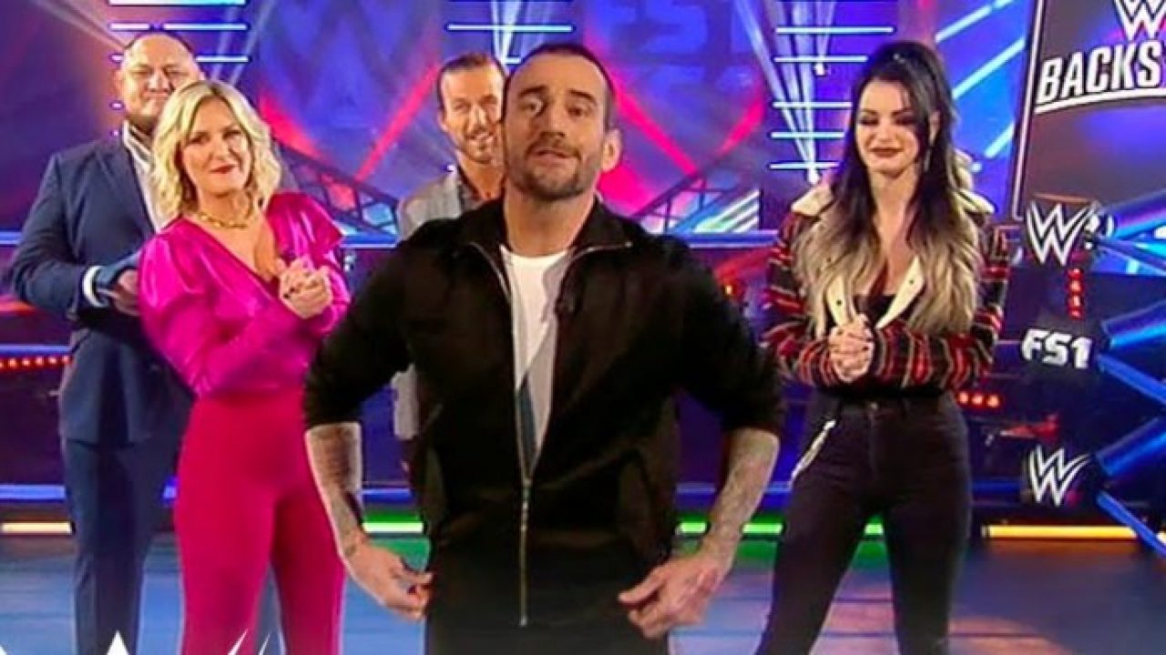 CM Punk WWE Backstage