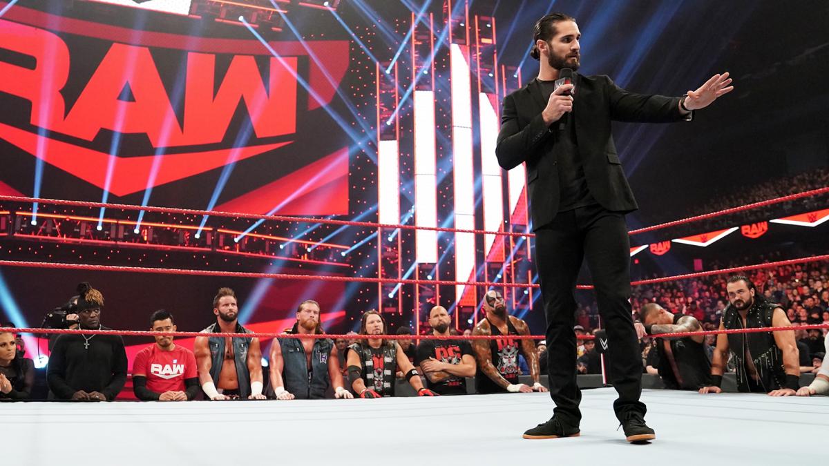 WWE Raw Seth Rollins